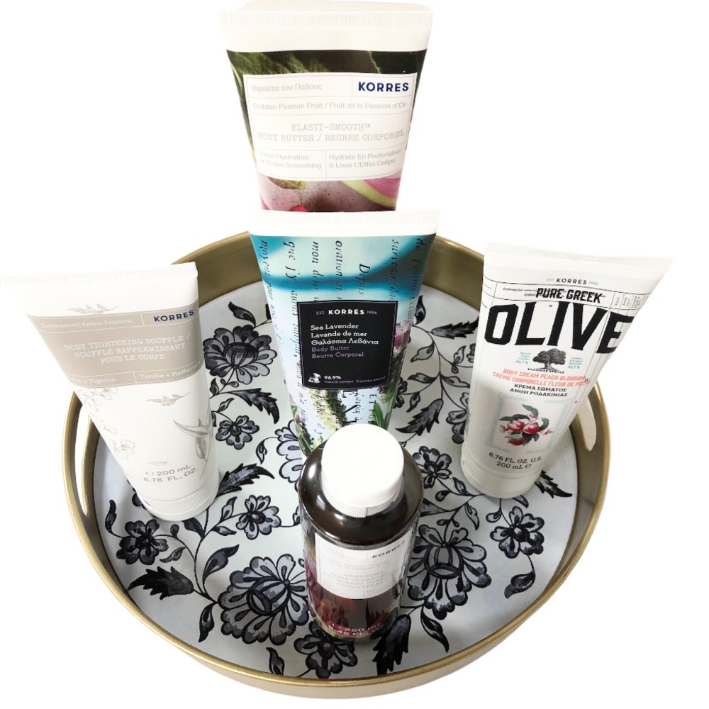 Korres Olive Oil Body Cream Peach Blossom Moisturizer